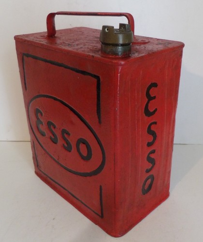 Esso petrol can - with, original