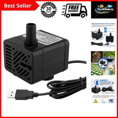 Usb water pump 200l h - water, 5v