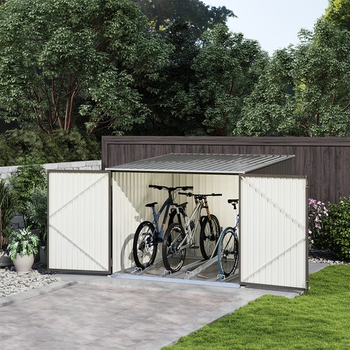 Outdoor lockable bicycle - outdoor, shed