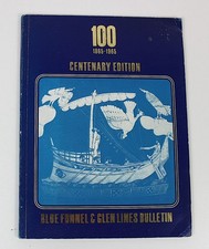 Blue Funnel & Glen Lines Bulletin 1965 Centenary Edition Ocean Ships Steamships