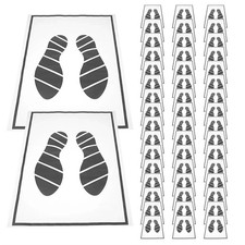 25-50pcs Disposable Car Foot