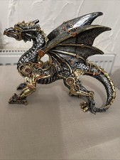 Nemesis Now Steampunk Gothic Dragon Figurine Ornamental.