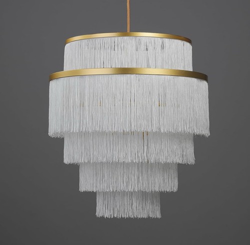Tiered boho chandelier - 5-tiered,
