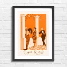 Vintage art deco fashion - art,