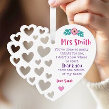 PERSONALISED Teacher Thank You