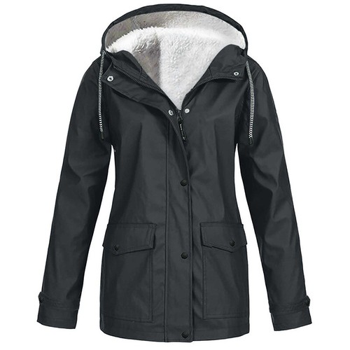 Women fleece parka hooded - women's,