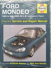 Haynes 1923 Manual Ford Mondeo Petrol Models K to N Registration 1993-1996