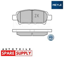 BRAKE PAD SET, DISC BRAKE FOR