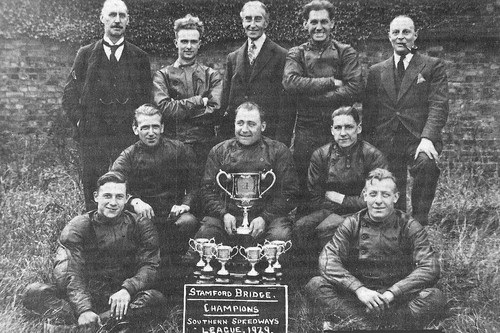 Stamford bridge 1929 speedway - stamford,