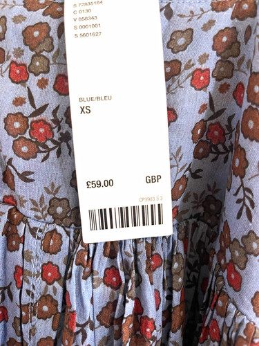 Urban outfitters blue floral - urban,
