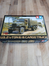 Tamiya 32548 US 2.5 Ton 6x6 Cargo Truck Model Kit 1:48 Scale Military
