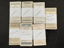 Job Lot of collectable Cigarette Cards.