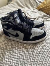 Nike air Jordan 1 zoom air cmft Size 9.5 black/white smoke grey