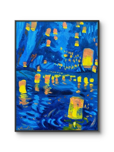 Original abstract expressive - abstract,