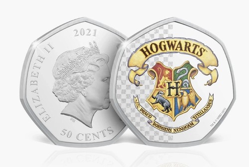 Harry potter 50p coin - harry, cook