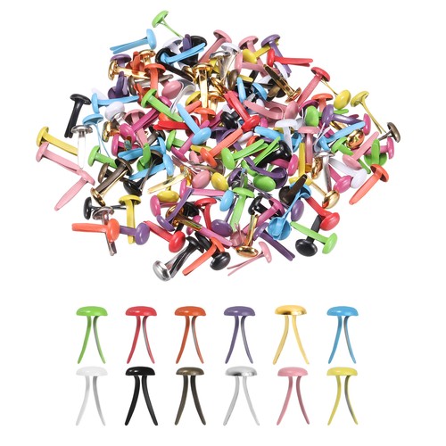 250pcs brads paper - 250pcs,