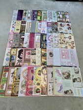 50 Hunkydory / Kanban Mixed A4 Topper / Decoupage Die Cut Sheets For Card Making