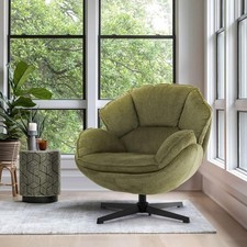 Swivel accent chair - chair, living