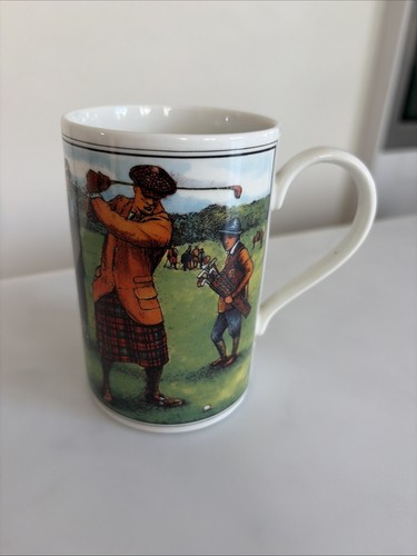 Dunoon stoneware golf - dunoon, mug