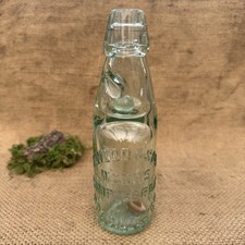 Victorian 6oz Codd Bottle Aqua