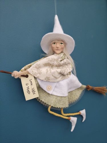 Handmade white witch - handmade,