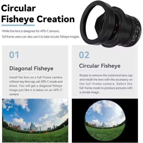 5mm aps c fisheye lens - 7.5mm,