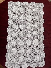 Large Vintage White Cotton