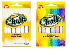 Pack of 12 White Or Coloured