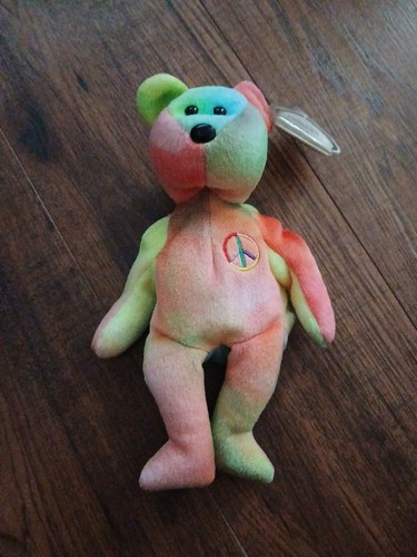 Beanie babies peace bear - ty,