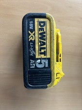 Dewalt 5Ah 18V XR Battery - SPARES OR REPAIRS