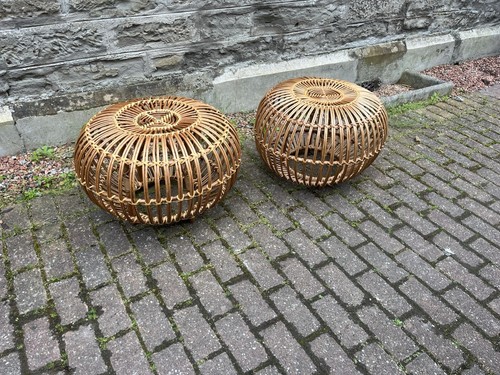 Pair franco albini stools - pair,