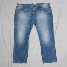 Marks & Spencer North Coast Relaxed Fit Blue Jeans Men’s Size 44W x 29L