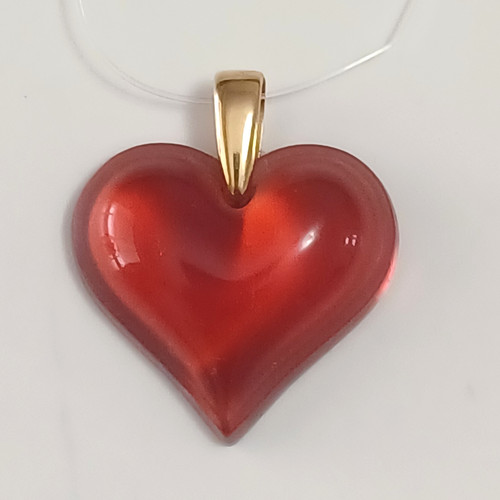 Lalique france pendant ruby - france,