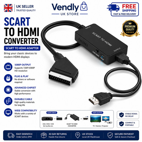 Scart hdmi converter - hdmi,