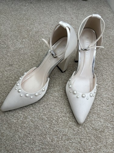 Ivory bridal shoes - ivory,