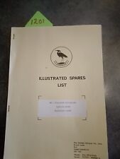 Dorman Sprayers TM 3 8m 10m 12m  Booms Illustrated Spare List