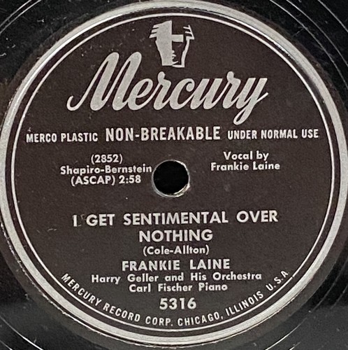 Franie laine get sntimental - get,