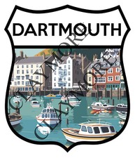 Dartmouth Devon car sticker