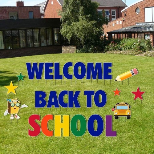 Welcome back school - welcome,