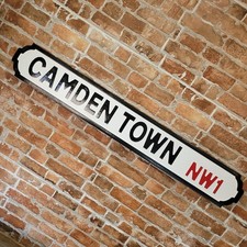 Camden town sign - sign, old
