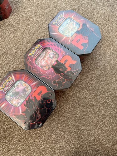 Team rocket tin - tin, set