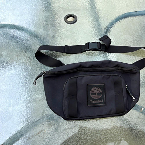 Timberland black bumbag waist - bumbag,