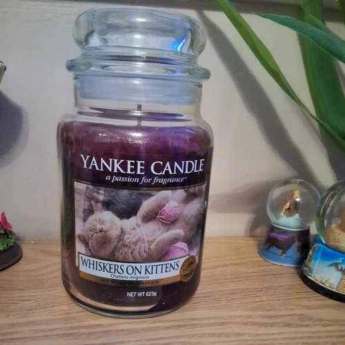 Yankee candle rare whiskers - candle,