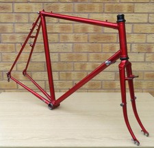Vintage Reynolds Touring Frame Reynolds 531 Steel Vintage Retro Touring - 59cm