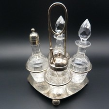 Walker & Hall 4 piece Silver