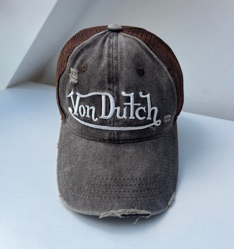 Von dutch grey brown trucker - von,
