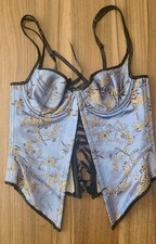 Vintage Y2K chinoisere bustier