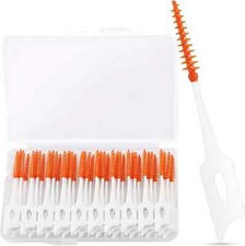 Prasacco 40 Pieces Interdental Brushes Teepee Brush Toothpicks Tooth Floss Picks