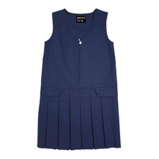 Girls School Dress Box Pleated