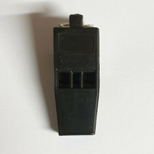 Pealess Plastic Whistle Black Neck Lanyard Teacher Sports Referee Official